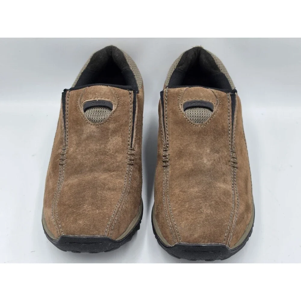 New Balance 755 Mens Size 8.5 D Brown Suede Casual Slip On Shoes MW755BN